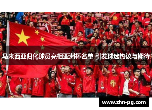 马来西亚归化球员亮相亚洲杯名单 引发球迷热议与期待